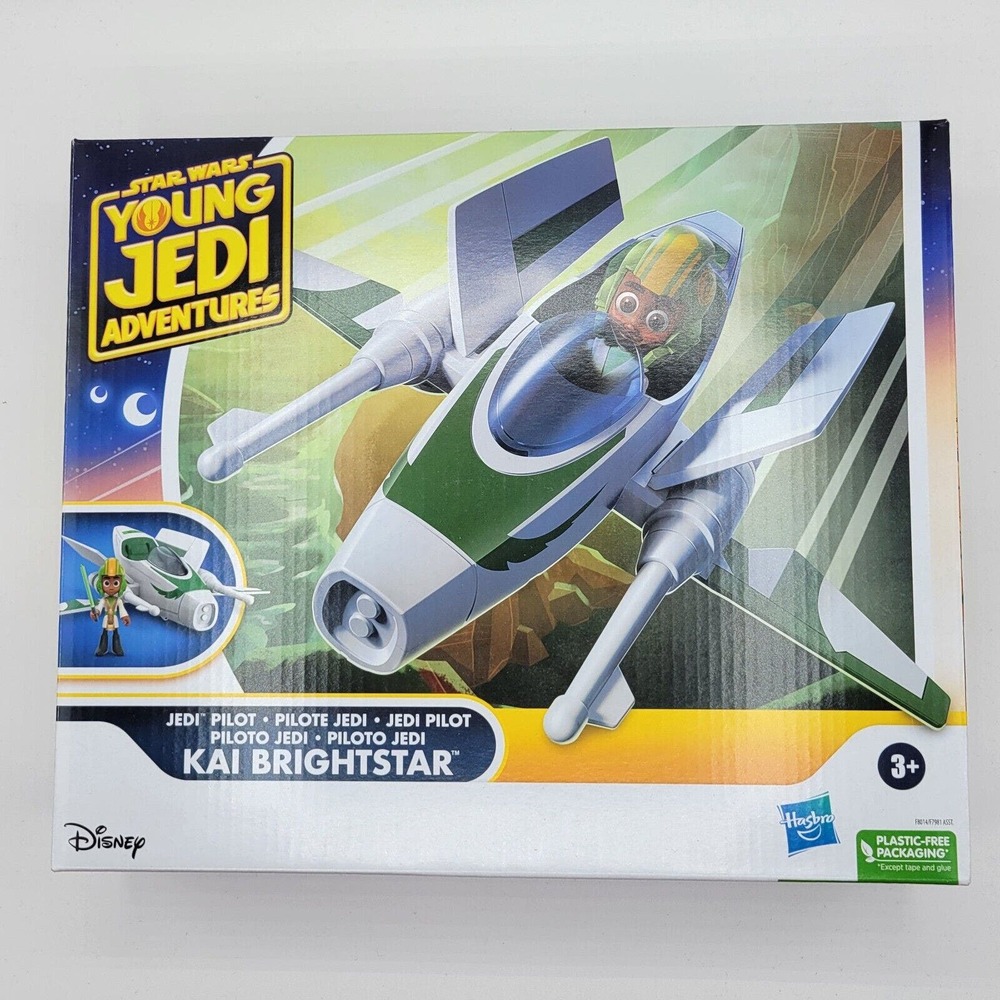 Disney Star Wars Young Jedi Adventures Kai Brightstar Vehicle Sealed Box ~NIB~